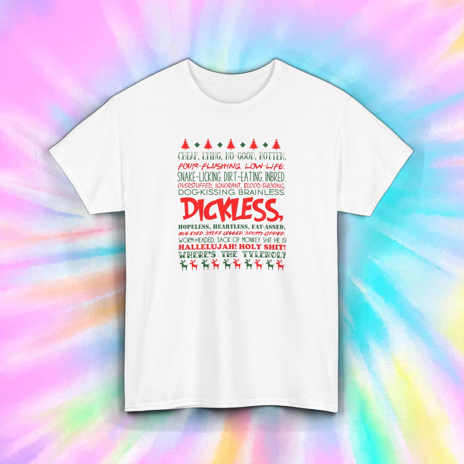 Christmas Movie Quote T-Shirt Funny Holiday Party Humor S-5XL