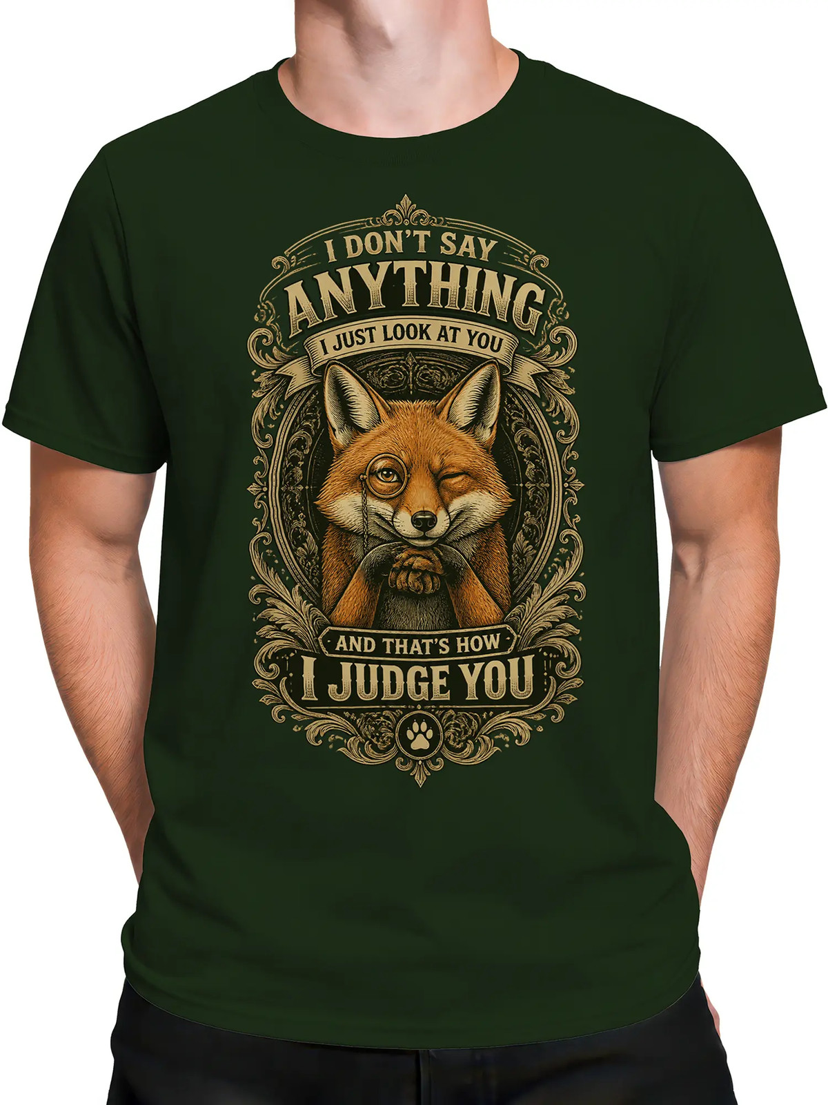 Judgy Fox T-Shirt | Unisex