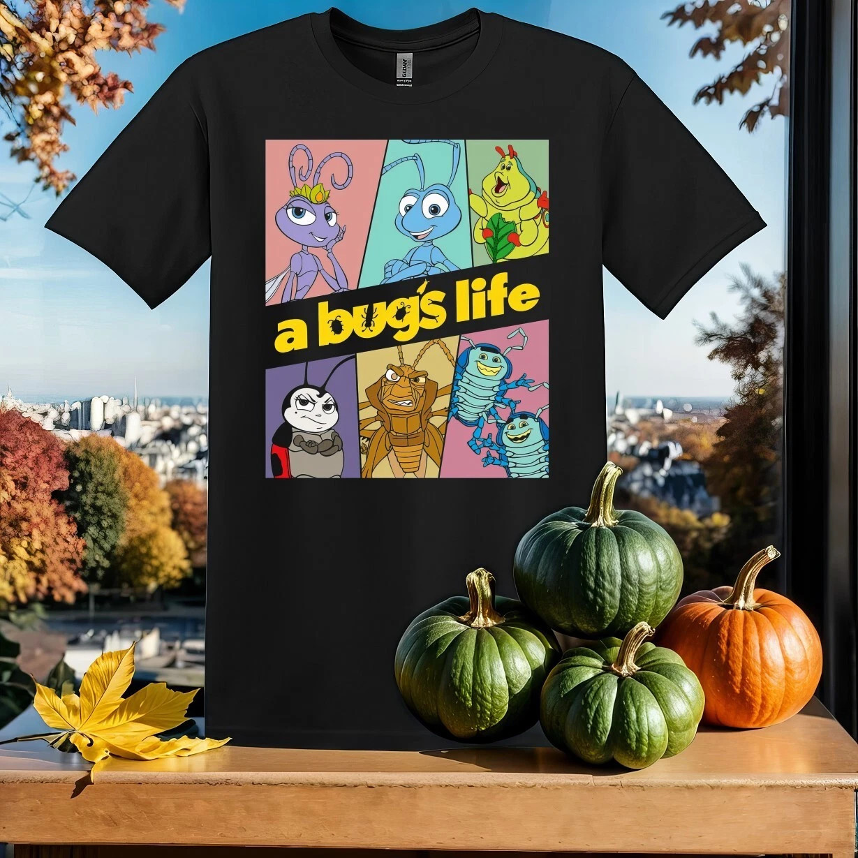 Disney Cute A Bug’s Life Group T-shirt Men Women Unisex 2025