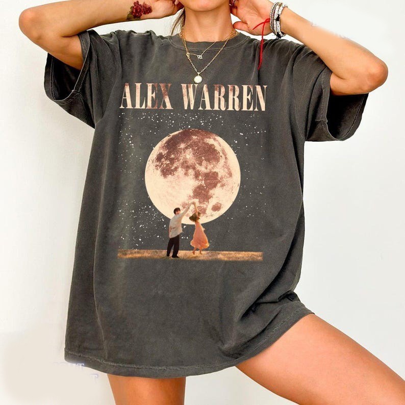 Alex Warren Tour 2026 Vintage Shirt, Dancing Couple Graphic Tee, Kouvr Annon Lov