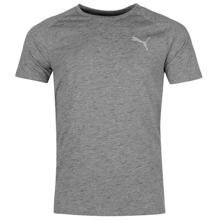 Puma Men’s T Shirt Evostripe Spaceknit DryCell Crew Neck Short Sleeve T-Shirt