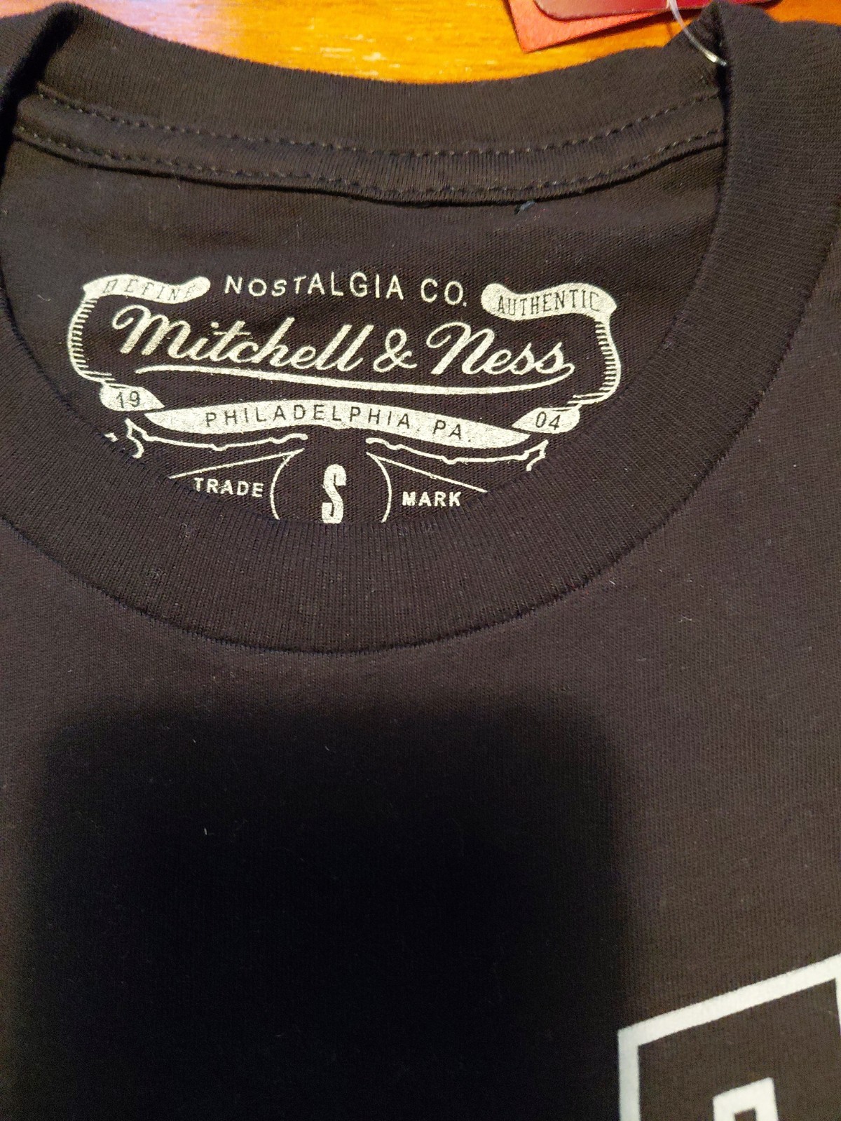 Mitchell And Ness Sacramento Kings Black T Shirt Size Small