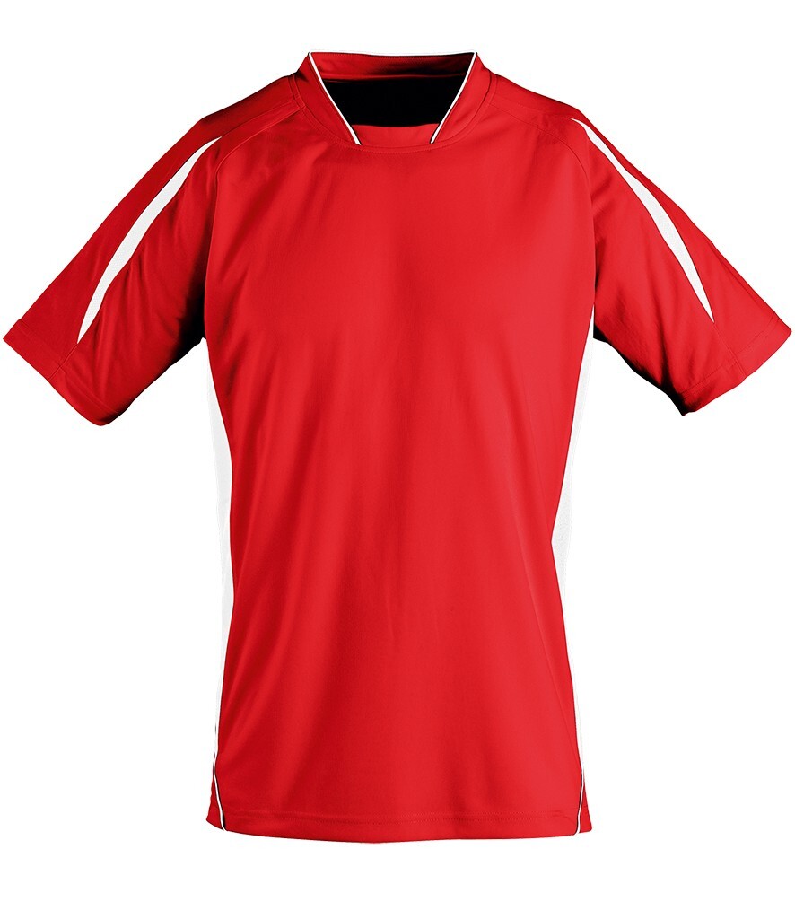 New Mens Sols 01638 Maracana Contrast performance T. Red/White XXL. T7548.