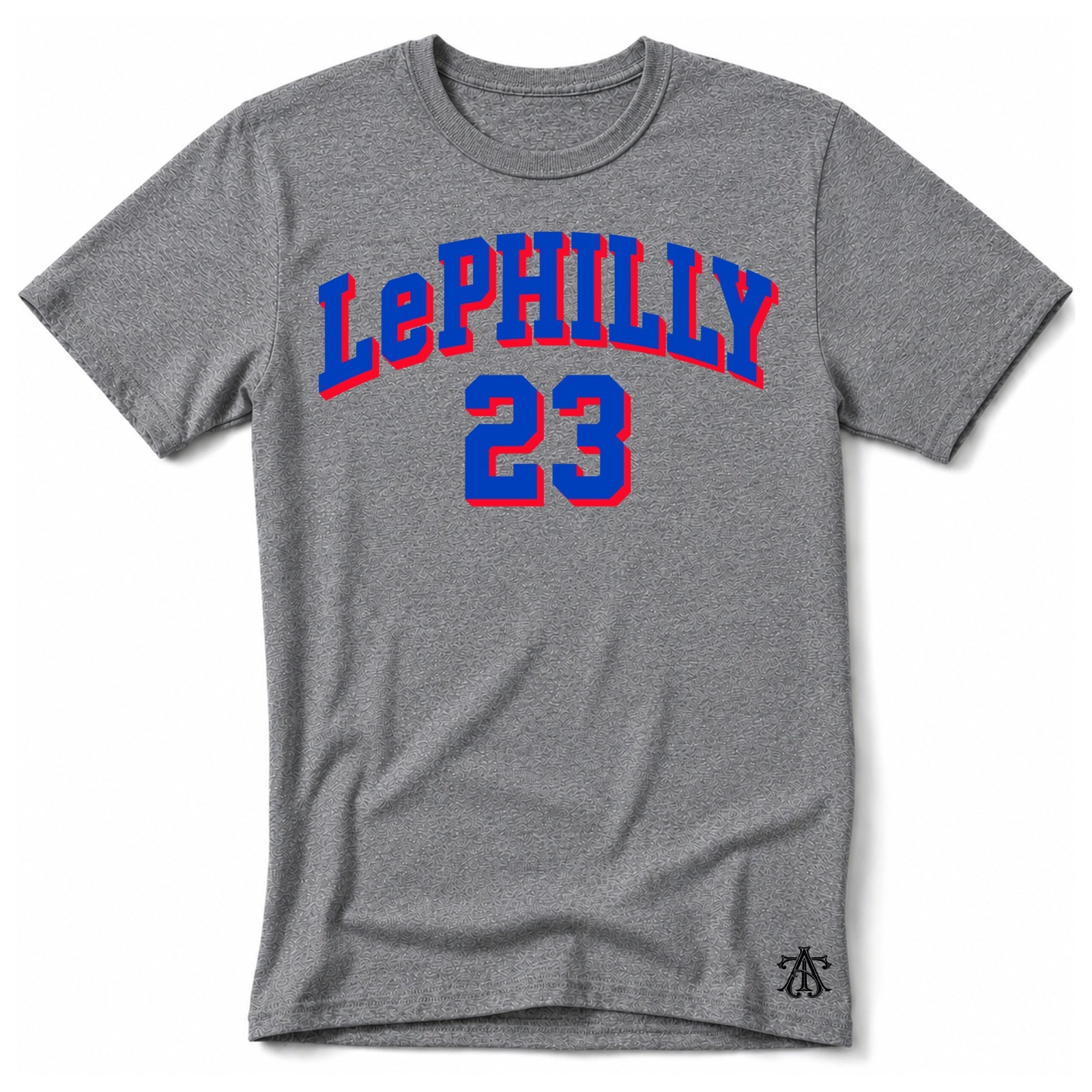 LePHILLY 23 | Philadelphia Basketball themed Ring Spun Cotton T-Shirt