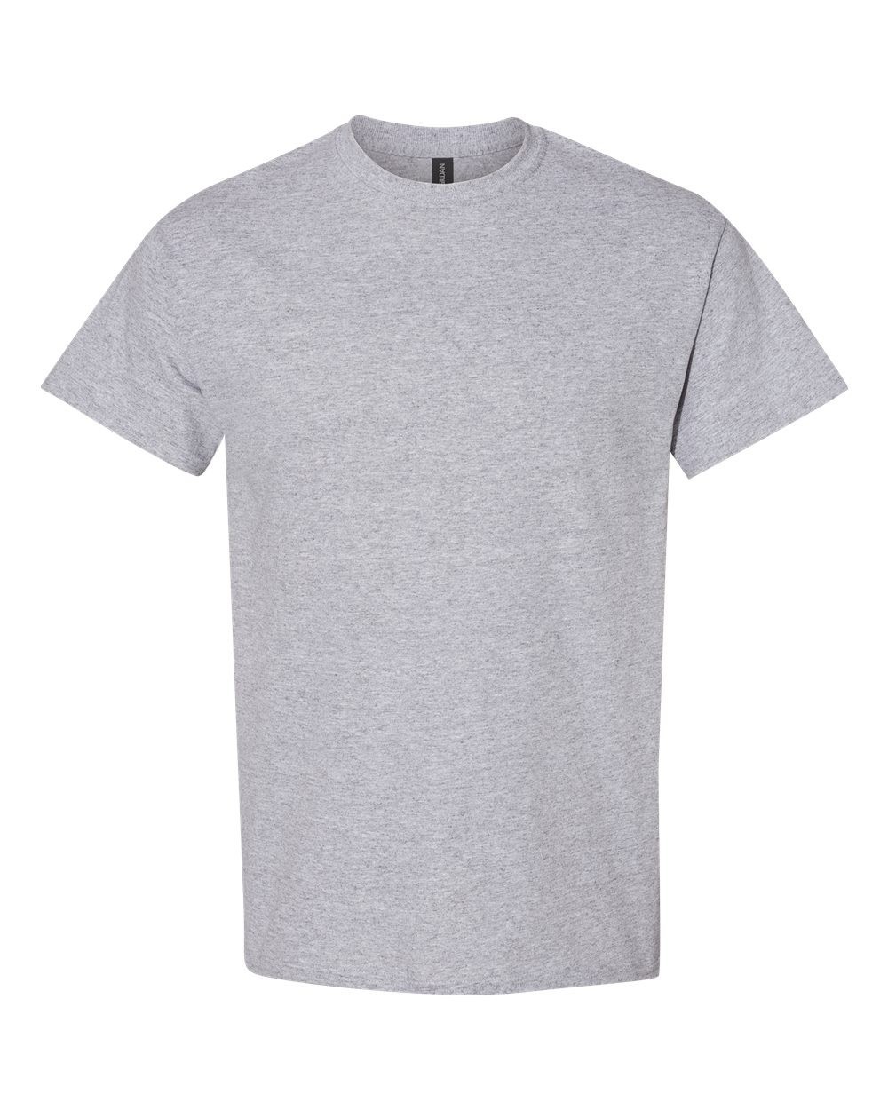 Gildan Heavy G500 T shirt gray size 5X round neck short sleeves T shirt