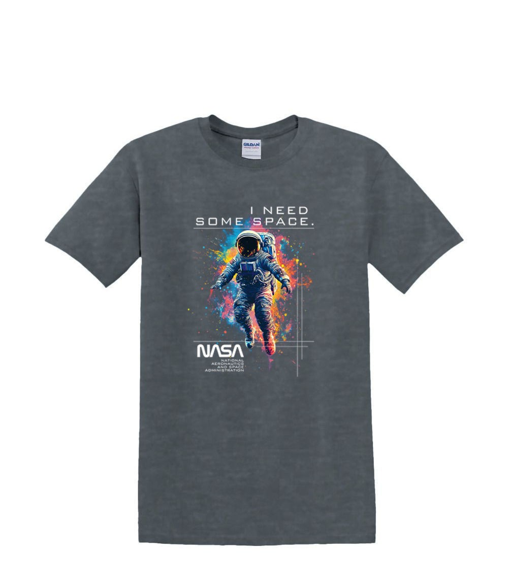 TRANSFER – n a s a I need my space ASTRONAUT fun humor adult