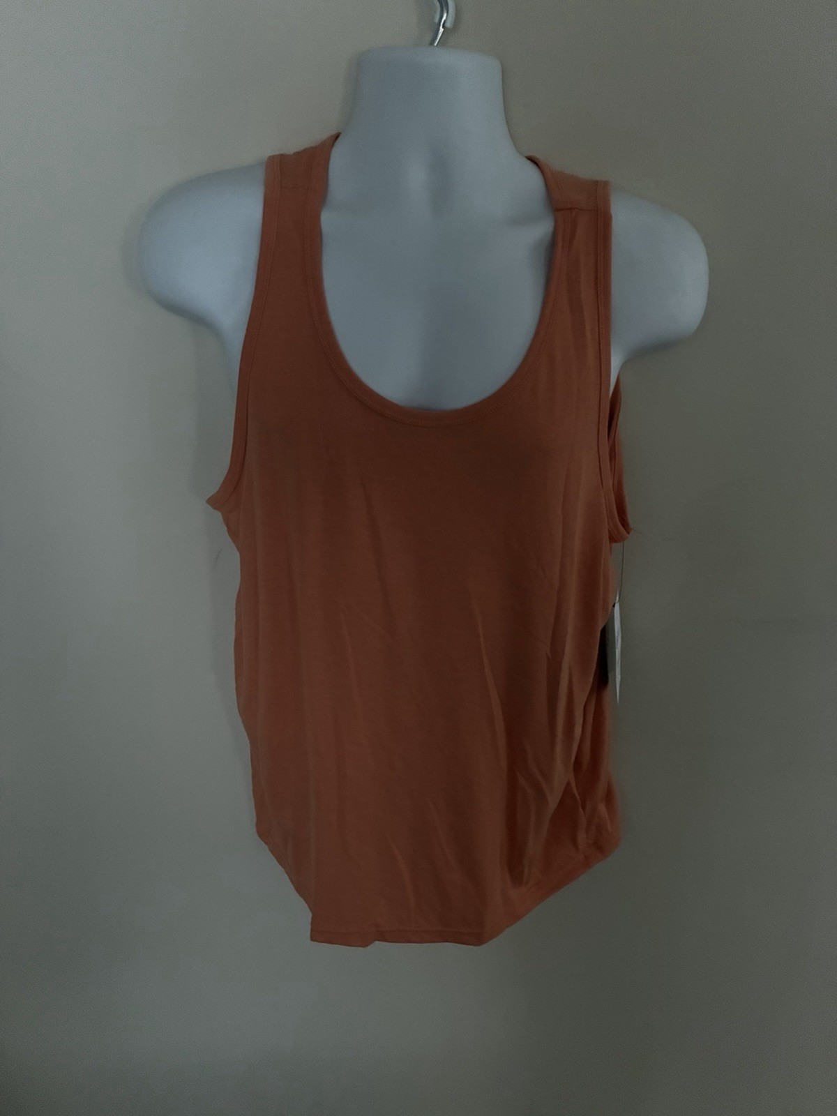 ATHLETIC WORKS MENS ORANGE ADORE TRI-BLEND TANK SIZE 2XL NEW WITH TAGS