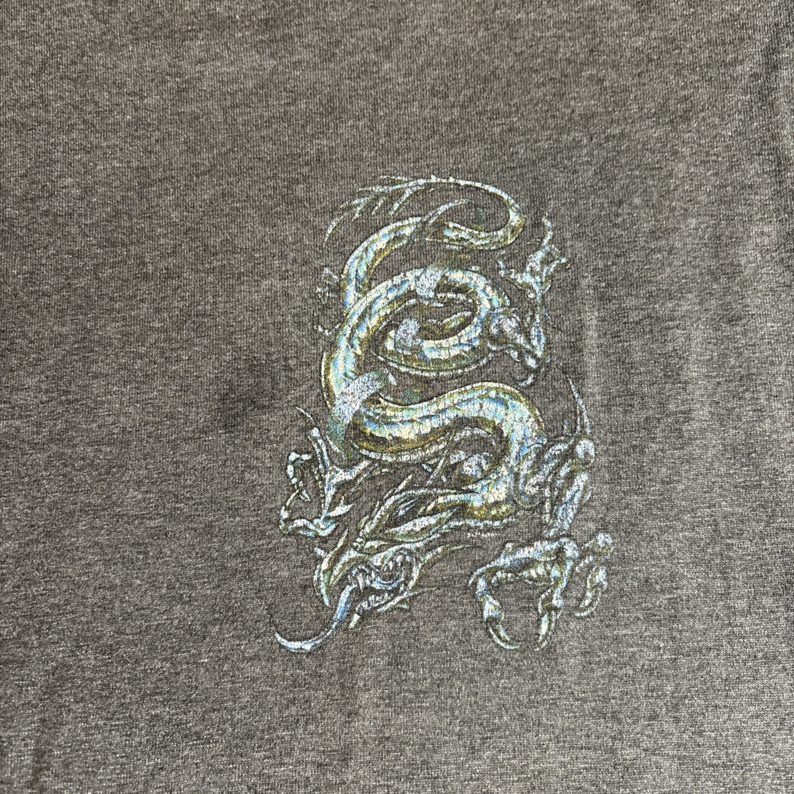 Y2K Shirt Mens 2XL Sideout Dragon Long Sleeves 90s Vintage Skate Surf USA