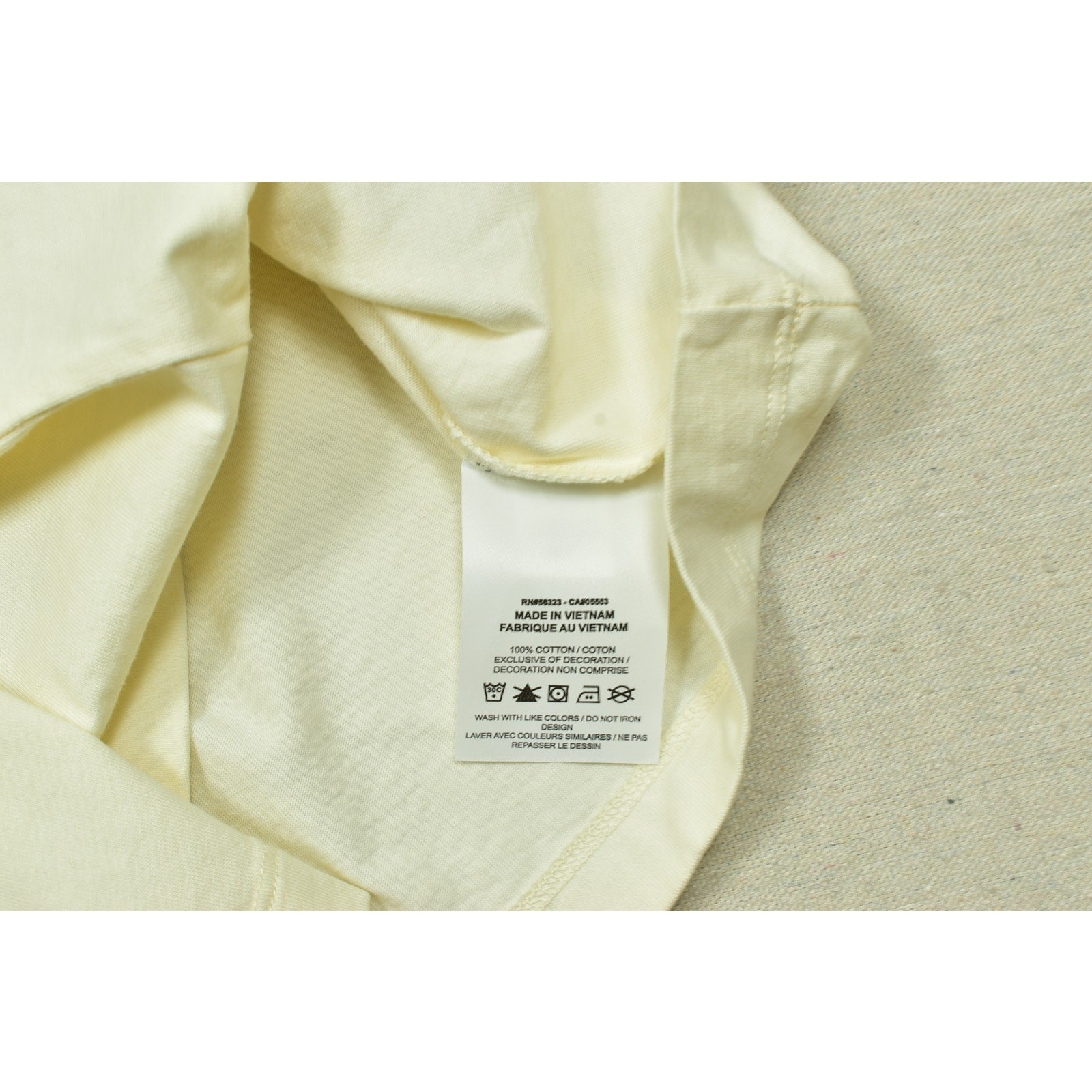 Nike The Nike Tee Men Large Cream Winged Victory Tour 1972 Oversized Fit T-Shirt