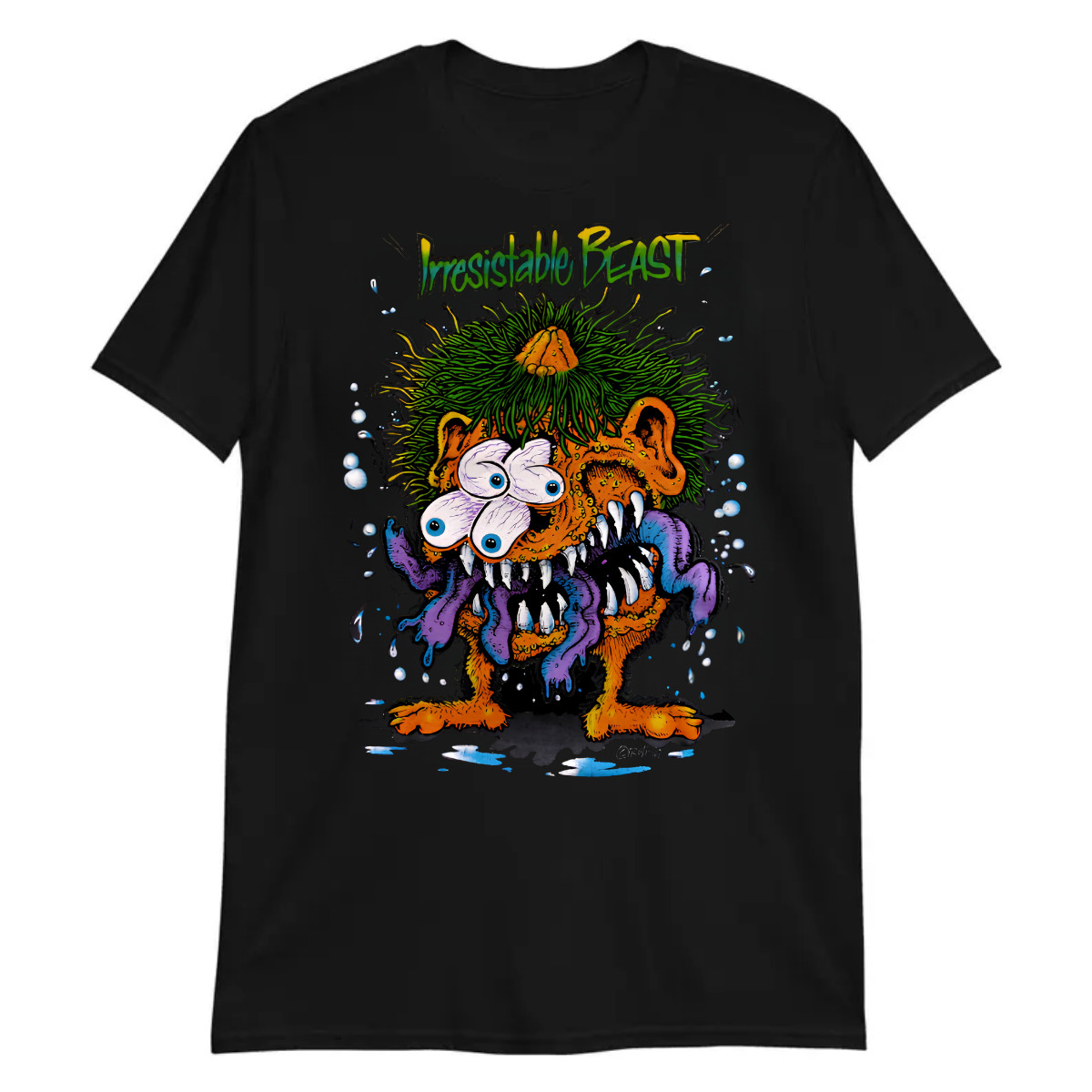 ED ROTH RAT FINK ORIGINAL RAT FINK IRRESISTABLE BEAST T SHIRT