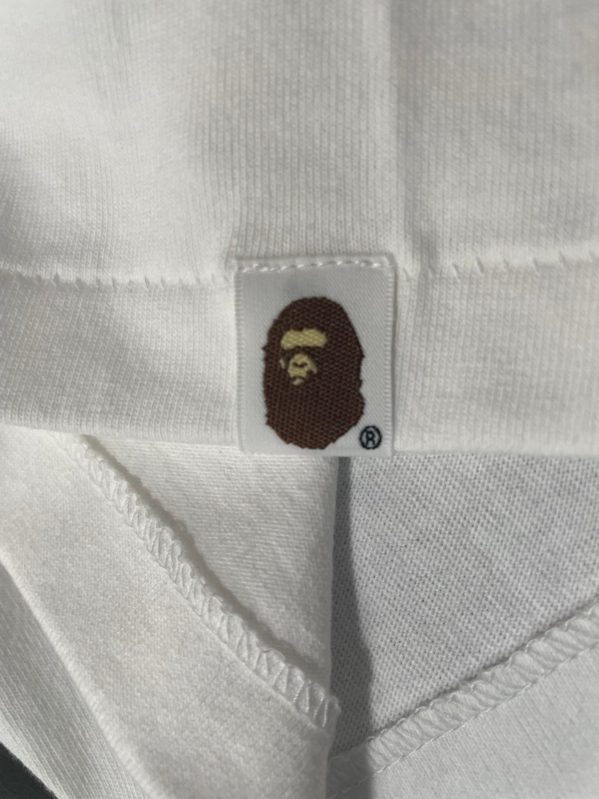 NEW A Bathing Ape RARE Tokyo Exclusive Baby Milo II White Short Sleeve Size XL