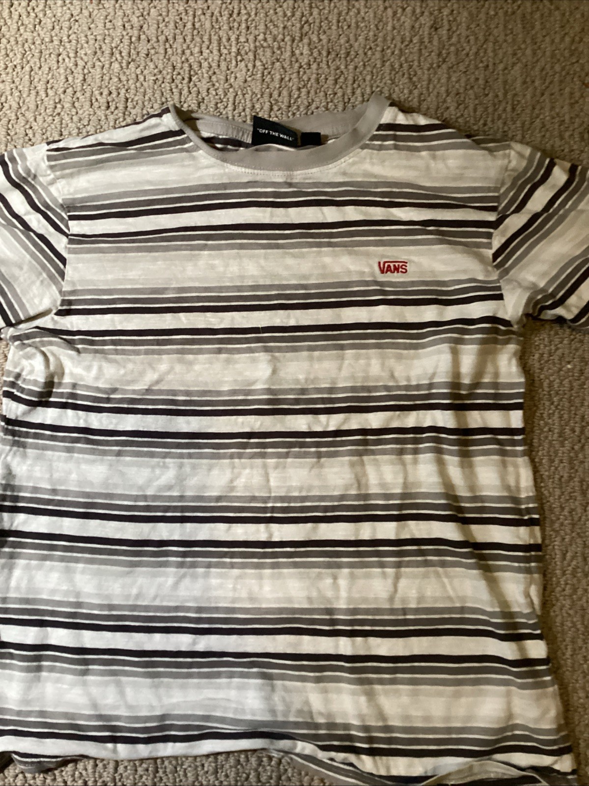 ￼Old Used Vans Shirt Good Condition Made In China