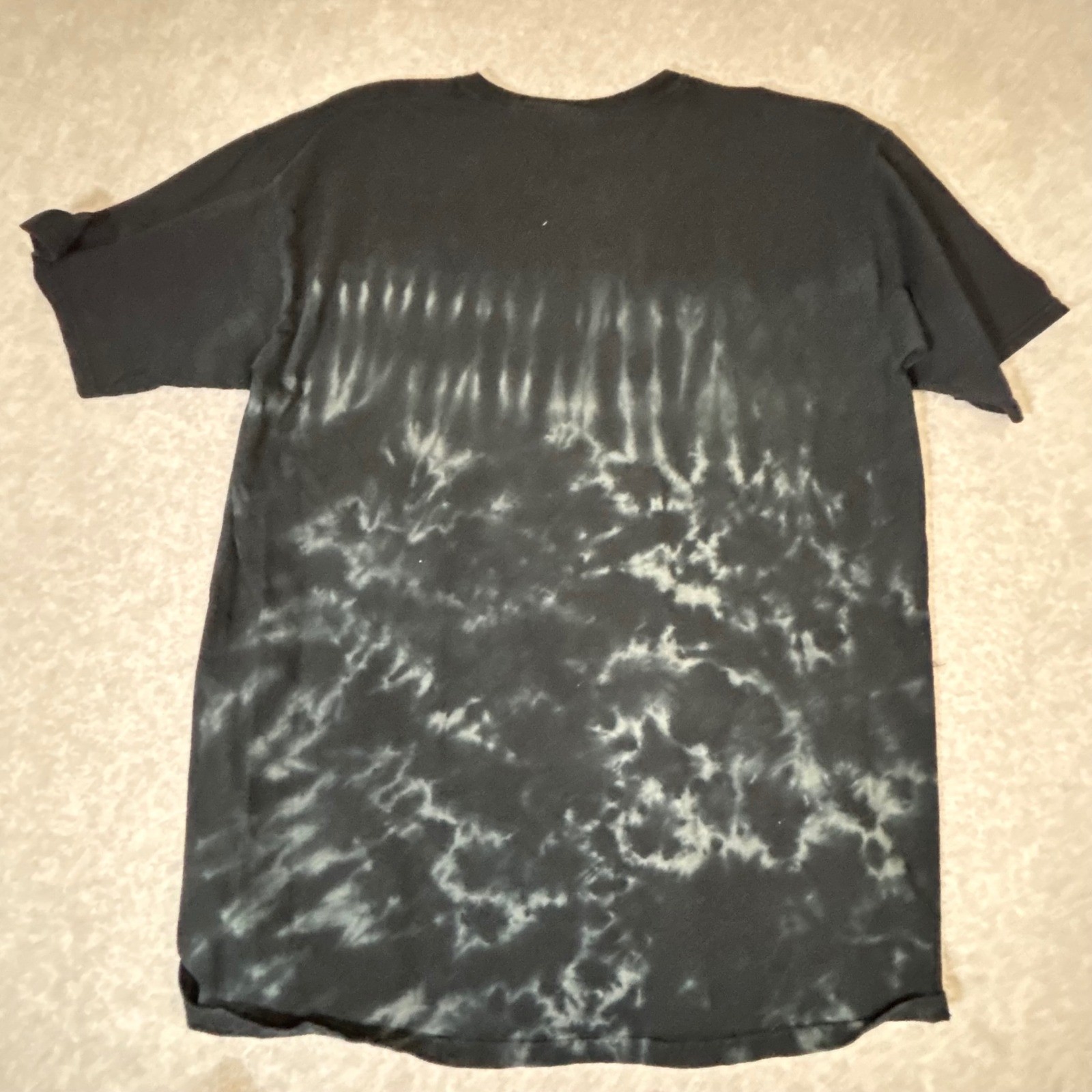 Pirate skull tee Jupiter Florida AOP tie-dye lightning alt grunge graphicY2K XL