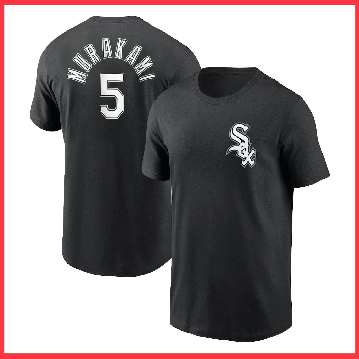 NEW Welcome Munetaka Murakami 2026 Chicago White Sox Player Name & Number Tshirt