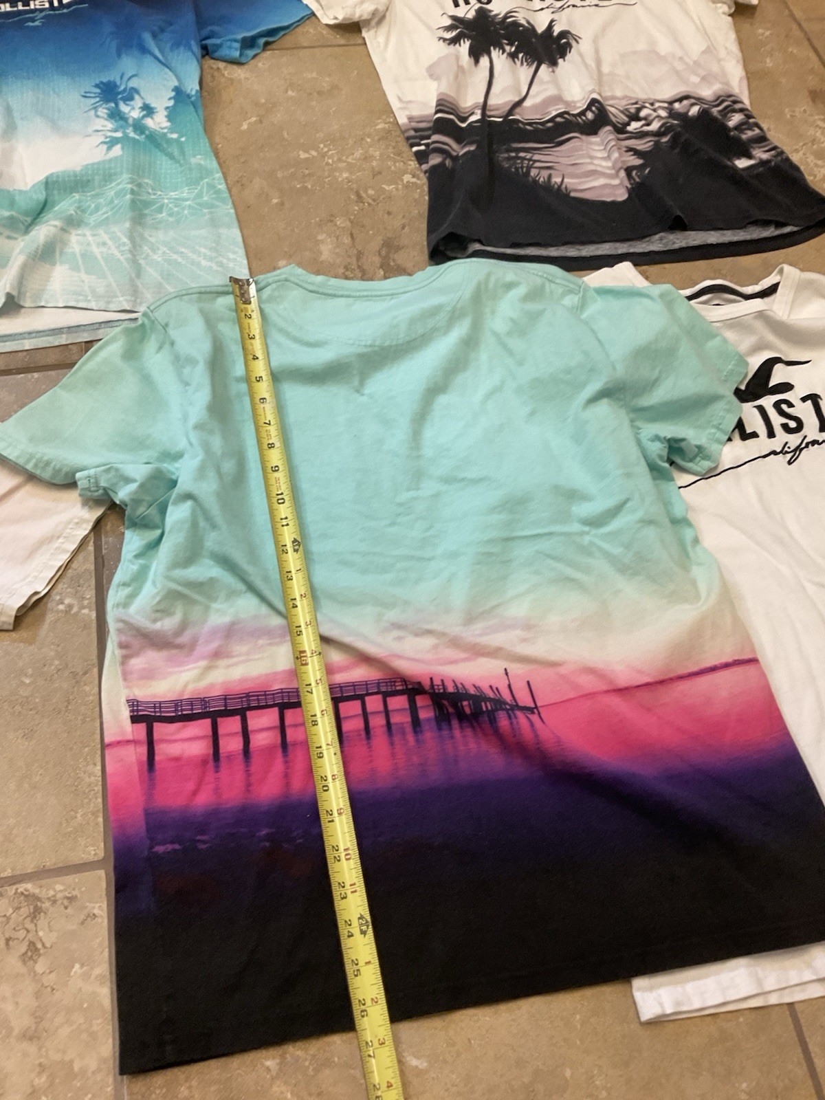 Hollister Must-Have Collection Large Cotton Shirt Lot Of 5 AOP