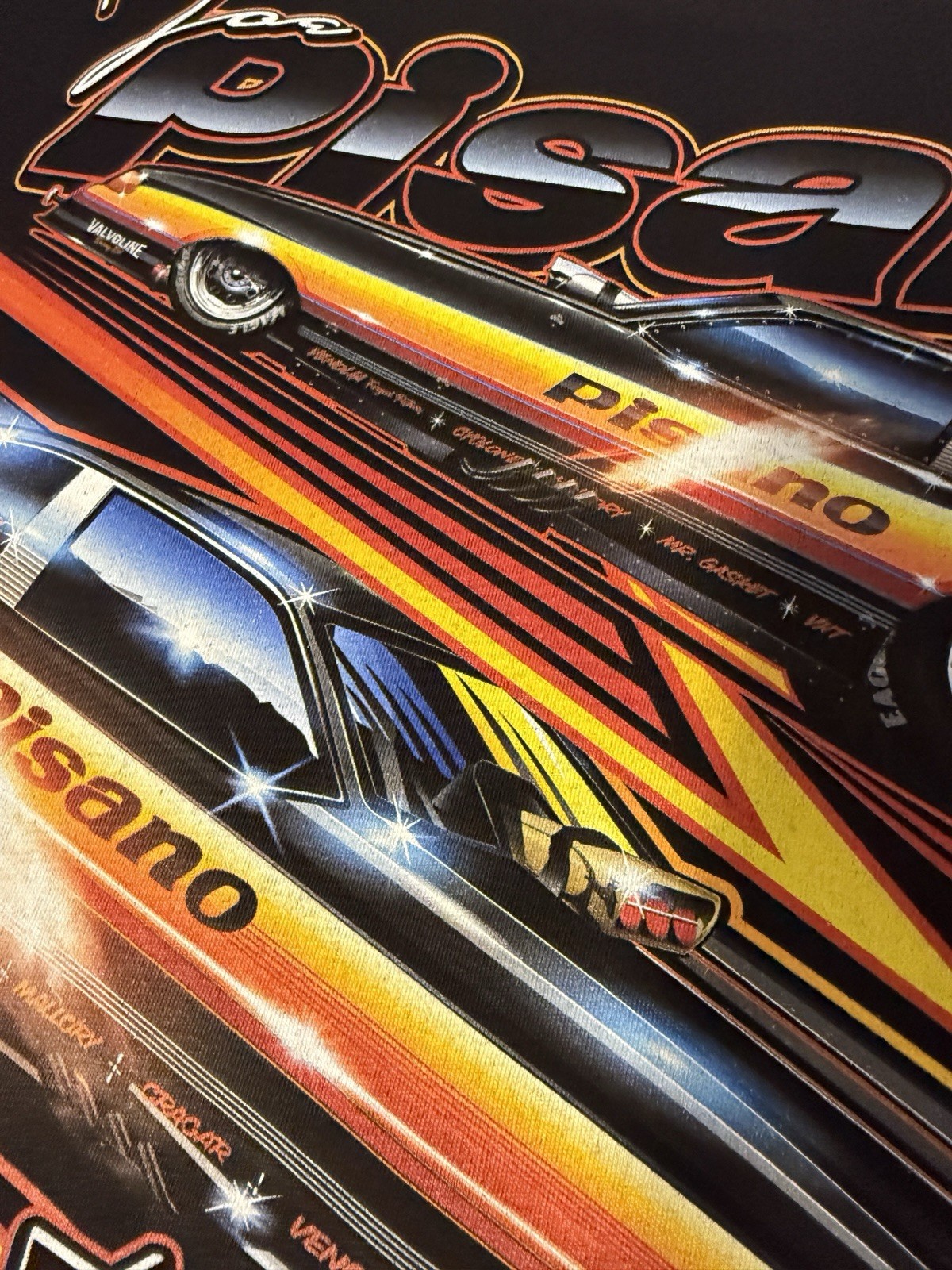 Joe Pisano Mike Dunn JP-1 Special 87 Nitro Funny Car T-Shirt (287)