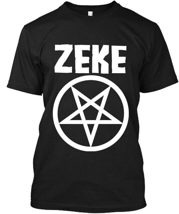 NWT Zeke American Hardcore Rock Band Pop Music Art Graphic Logo T-SHIRT S-4XL