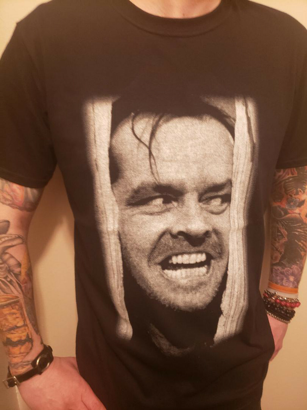 The Shining1980 Horror Movie Jack Nicholson S.Kubrick S.King Unisex T-SHIRT