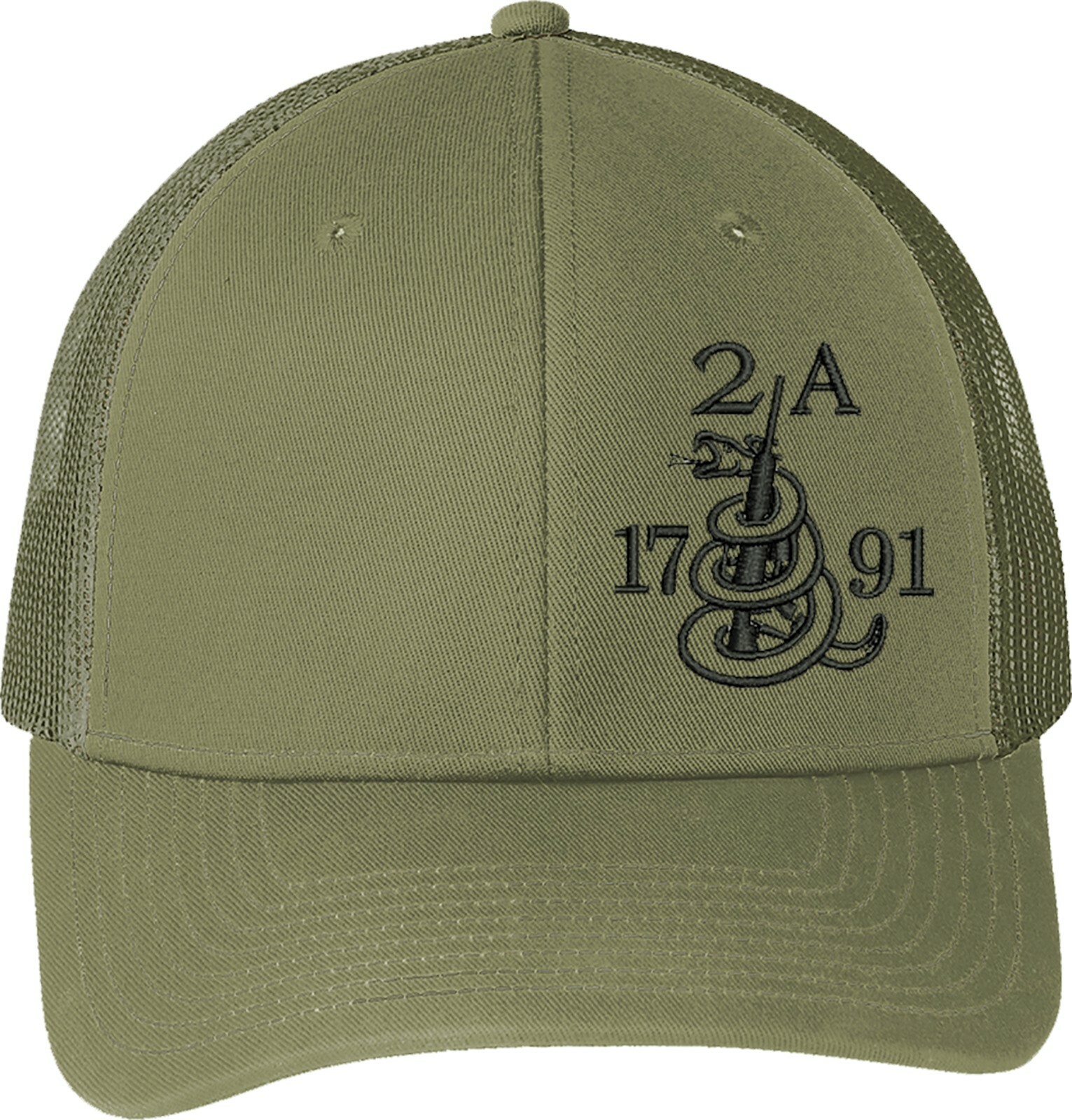 Gun 2A 1791 2nd Amendment Gift New Embroidered One Size Fits All Baseball Hats
