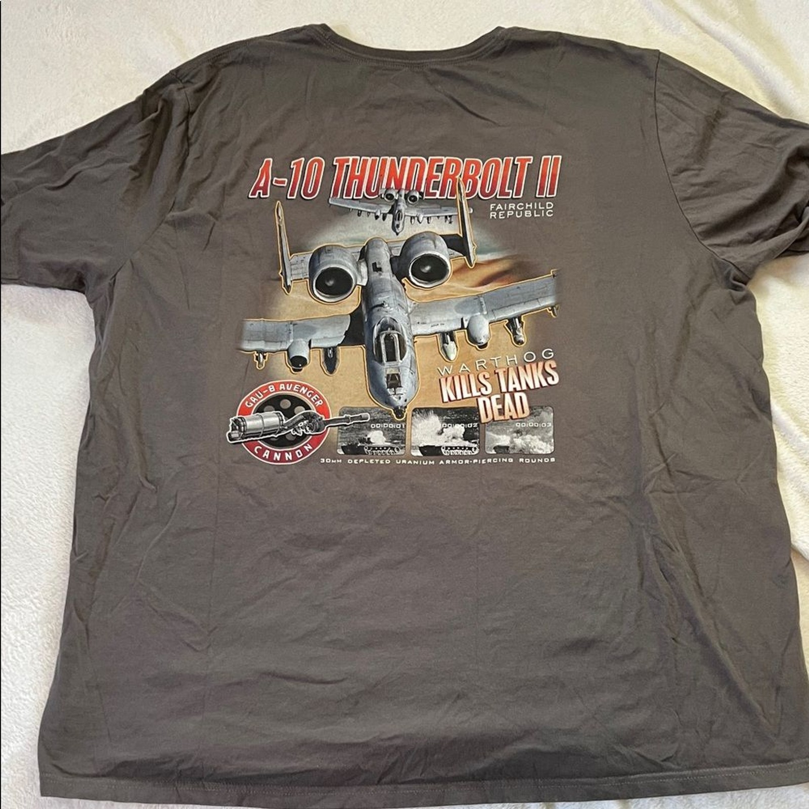A-10 Thunderbolt II Graphic T-Shirt (Men’s 3XLT)