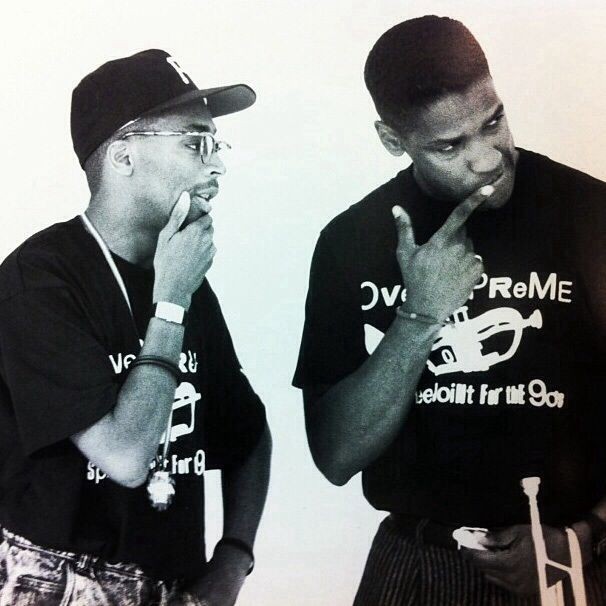 90s Spike Lee Love Supreme Washed T-Shirt Black L