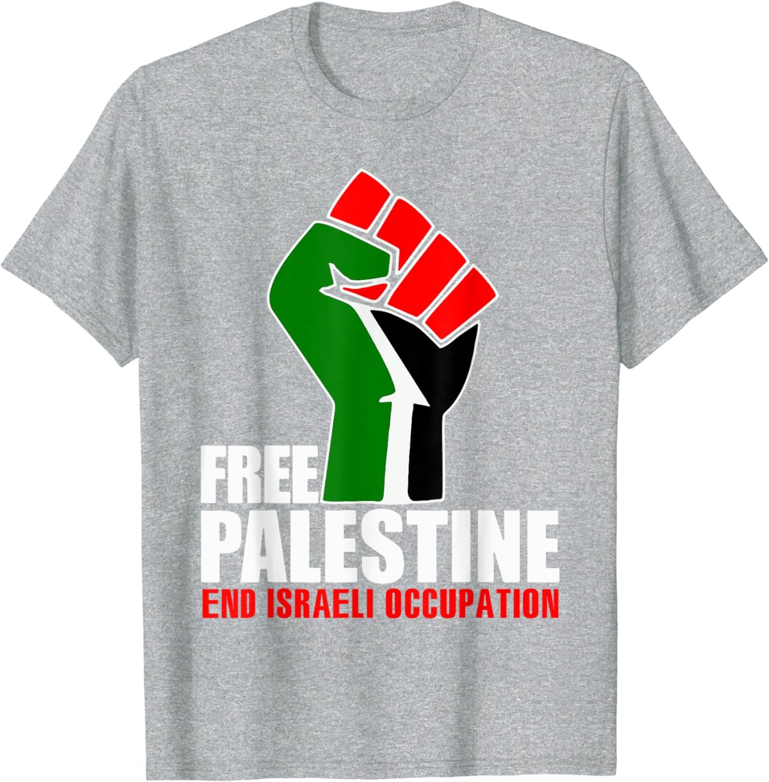 Free Palestine End Israeli Occupation – Peace Unisex T-Shirt