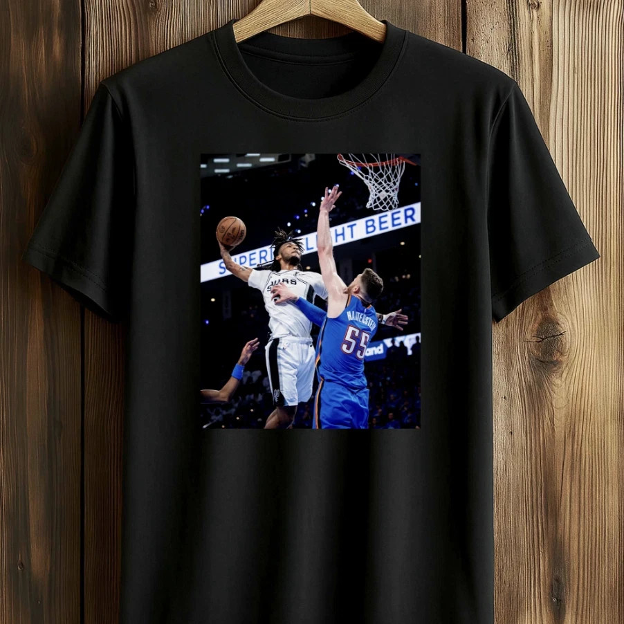 Stephon Castle Dunk Playoffs Moment Graphic Shirt