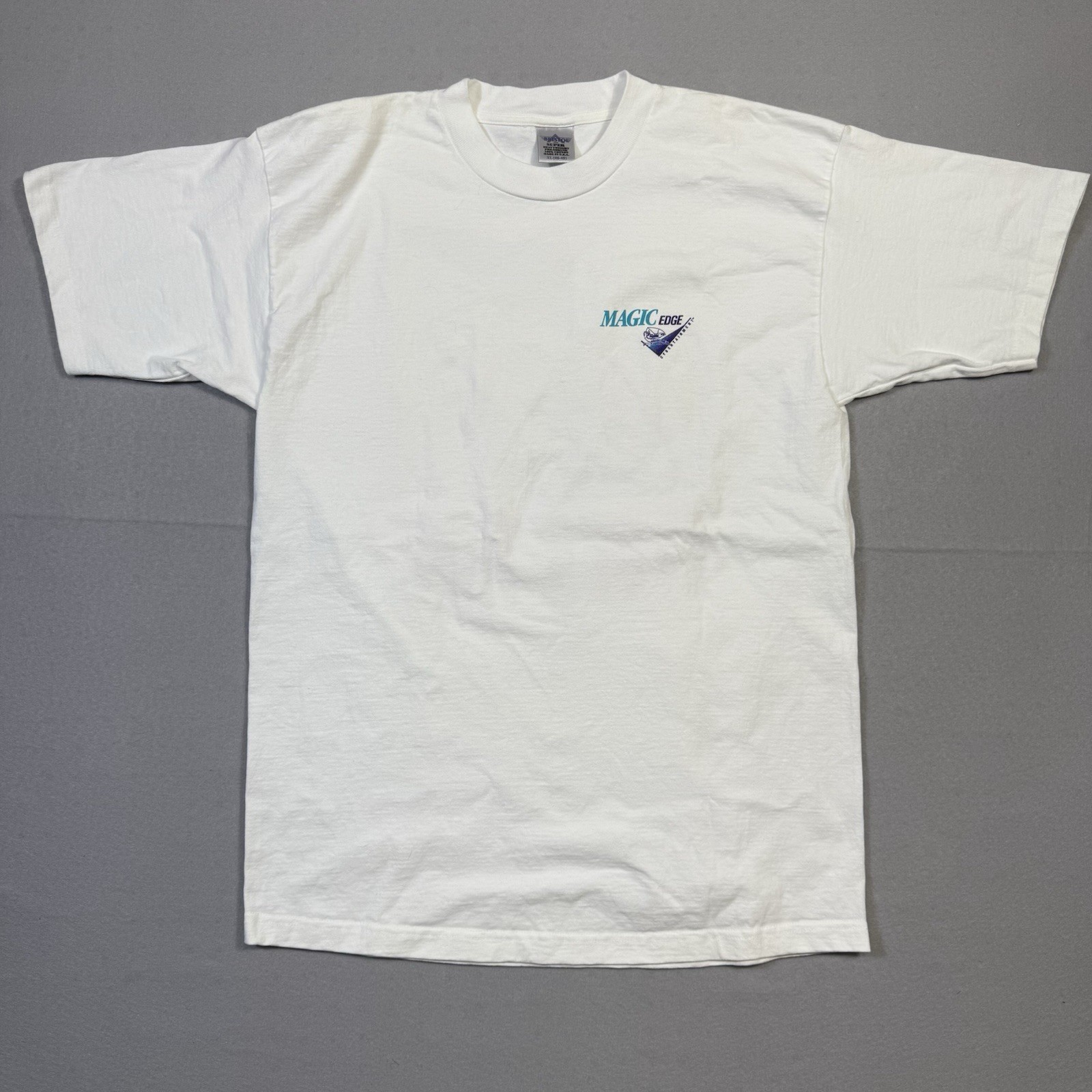 Vintage Magic Edge Cybertainment Mach 2.5 Clock This Graphic T-Shirt USA XL