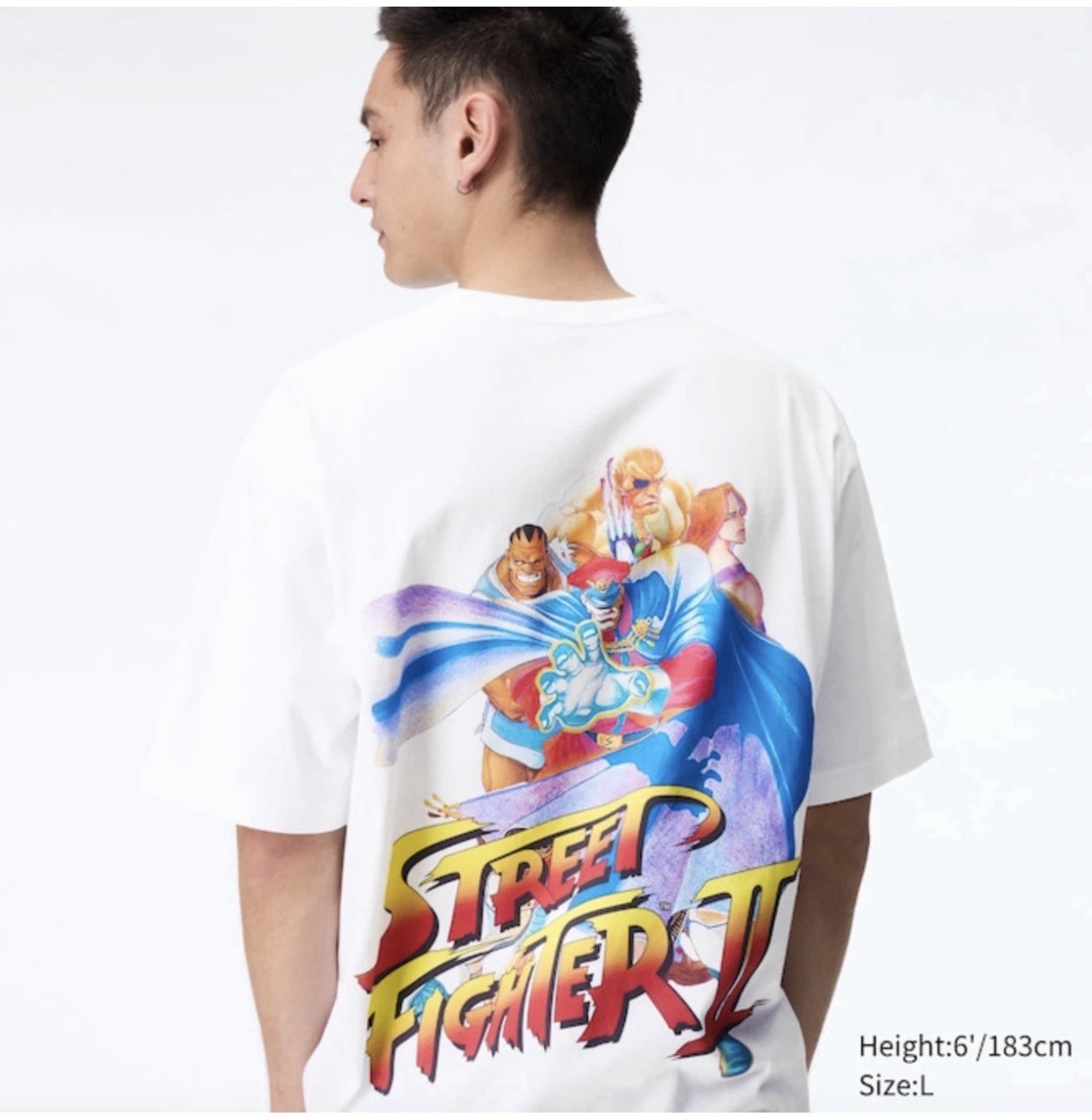 Uniqlo Capcom 40th Anniversary UT Street Fighter II Shirt Men’s M