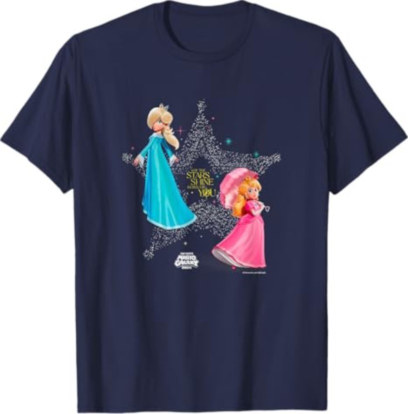 The Super Mario Galaxy Movie Starry Princess Duo T-Shirt