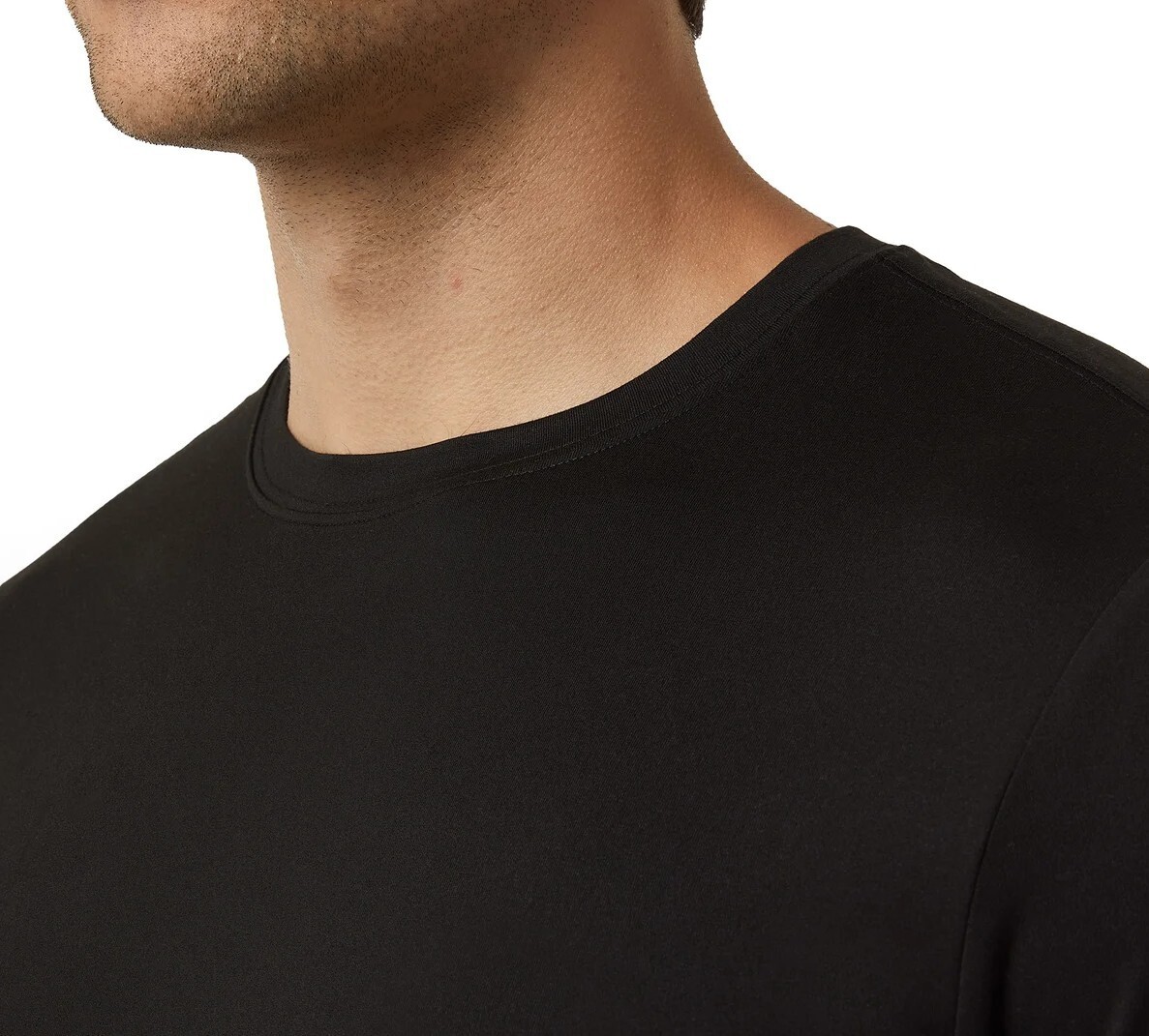 3 PACK – 32 DEGREES COOL MEN’S SHORT SLEEVE CREW NECK SHIRT BLACK OR WHITE