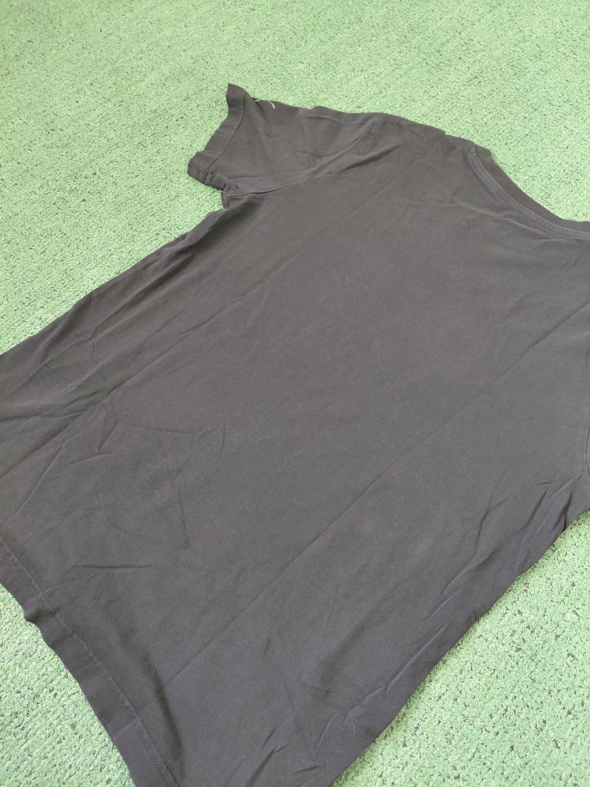 Puma Black & Gray Camo Text Logo Forever Better T Shirt Sz Medium
