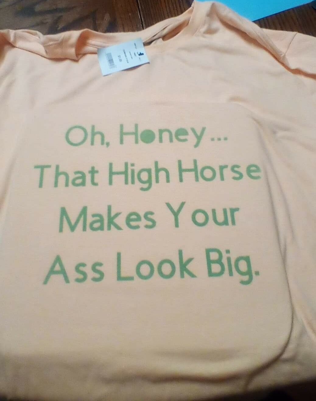 custom t shirts will accept orders to say what buyer wants it to say