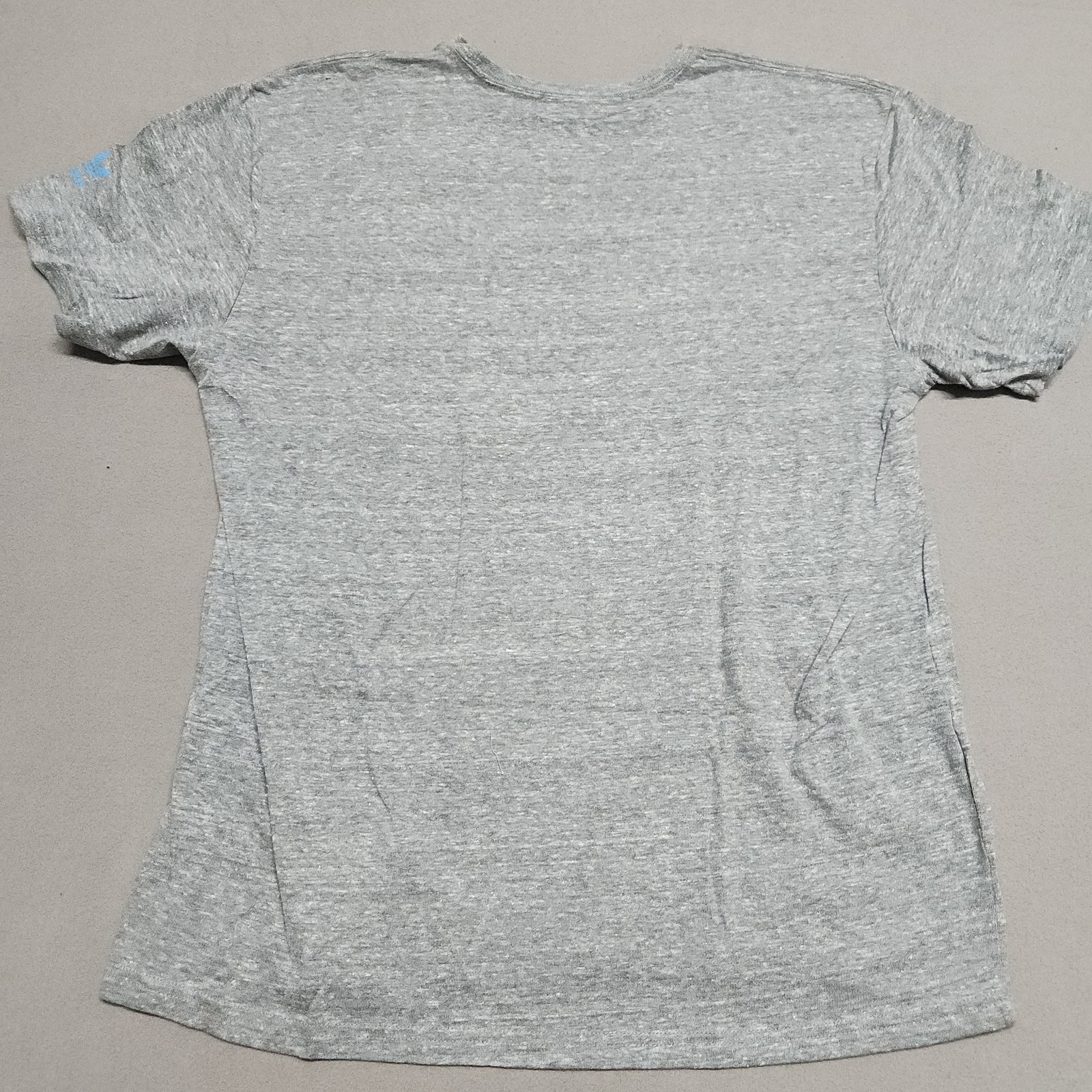 Adidas Johns Hopkins Blue Jays T Shirt XL Poly Cotton Rayon Collegiate Gray 133