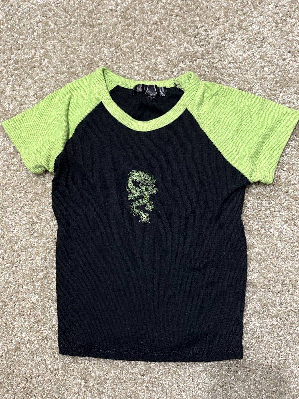 DRAGÓN CROP TOP faded rose SIZE SMALL