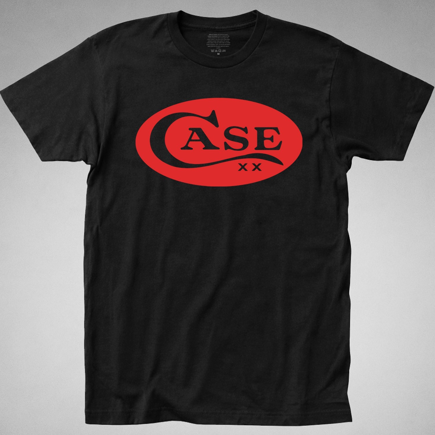 CASE T-SHIRT Tee knives knife weapon classic retro logo graphic logo