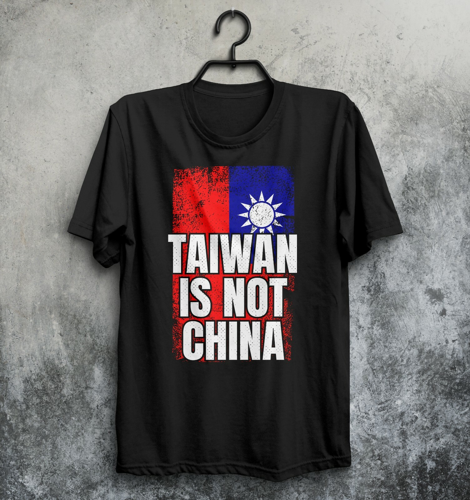 Taiwan Is Not China T-Shirt West Support Taiwanese Flag Country Protest People