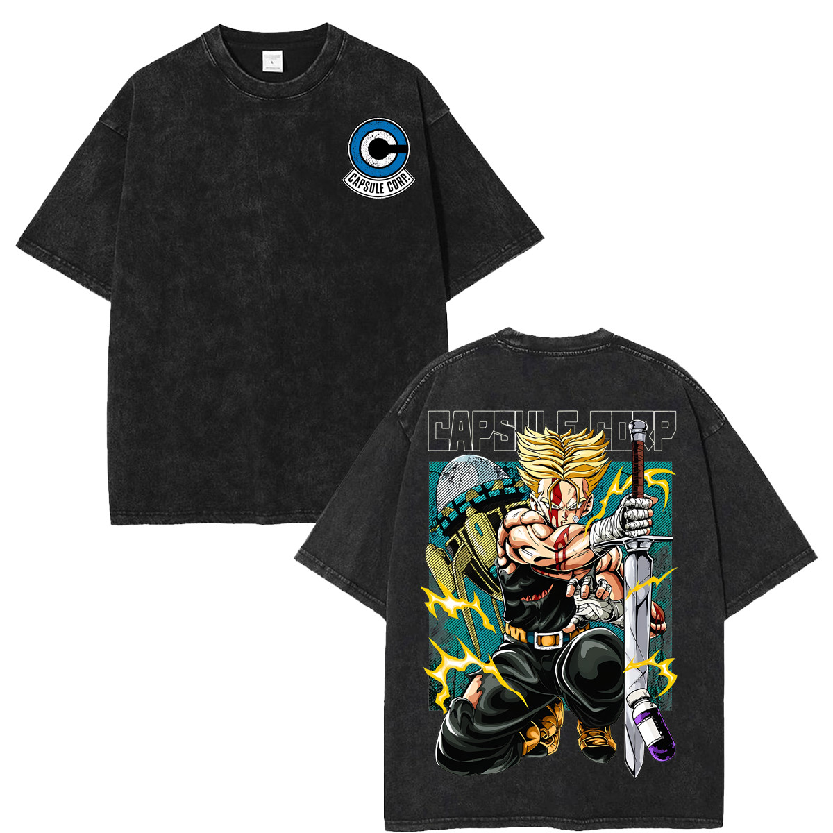DBZ Future Trunks Anime Graphic Tee Fans And Lovers Streetwear Tshirt