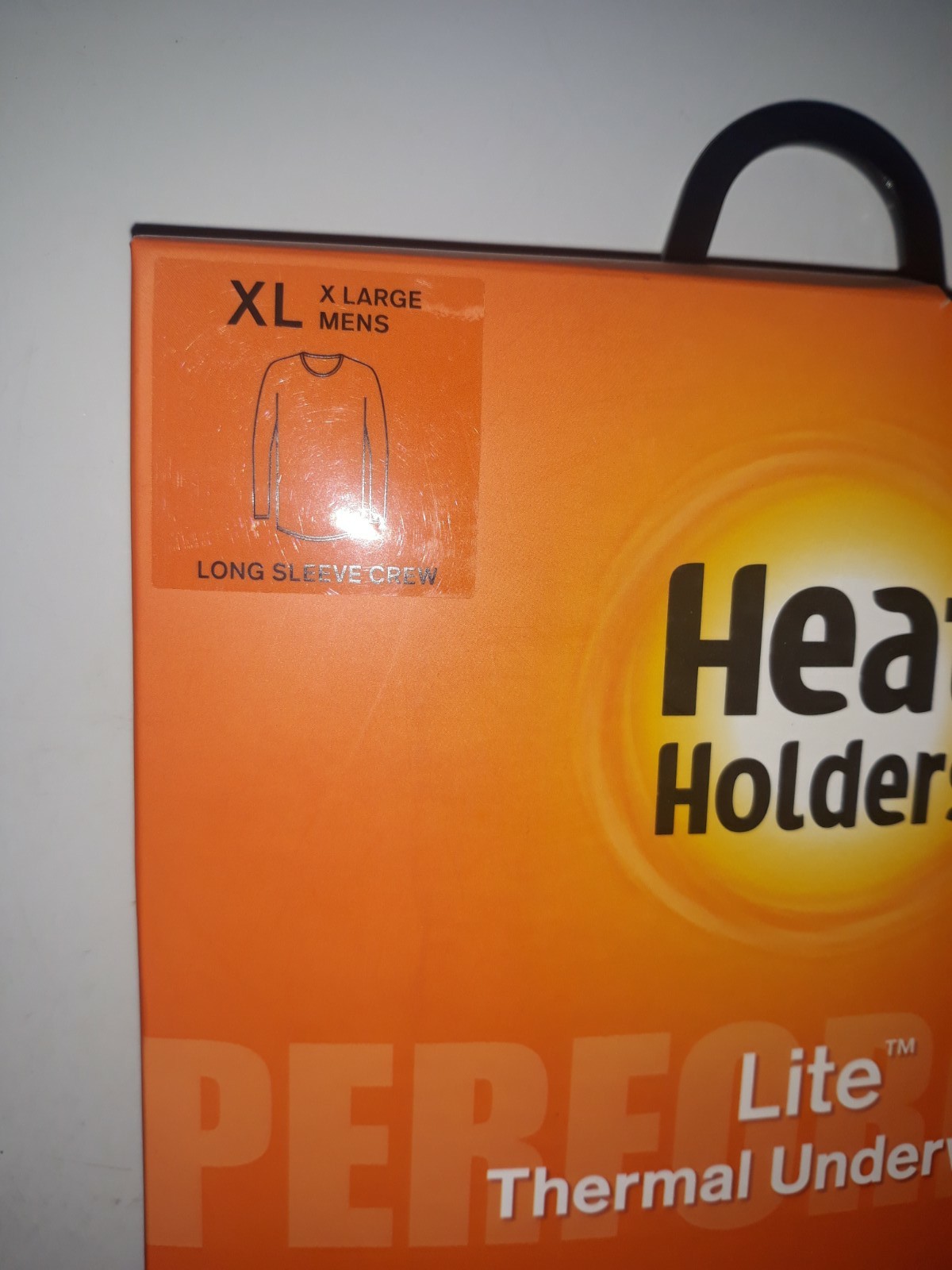 Heat Holders Men’s ULTRA LITE Base Layer Top Shirt Black XL / X-LARGE 46/48 NEW