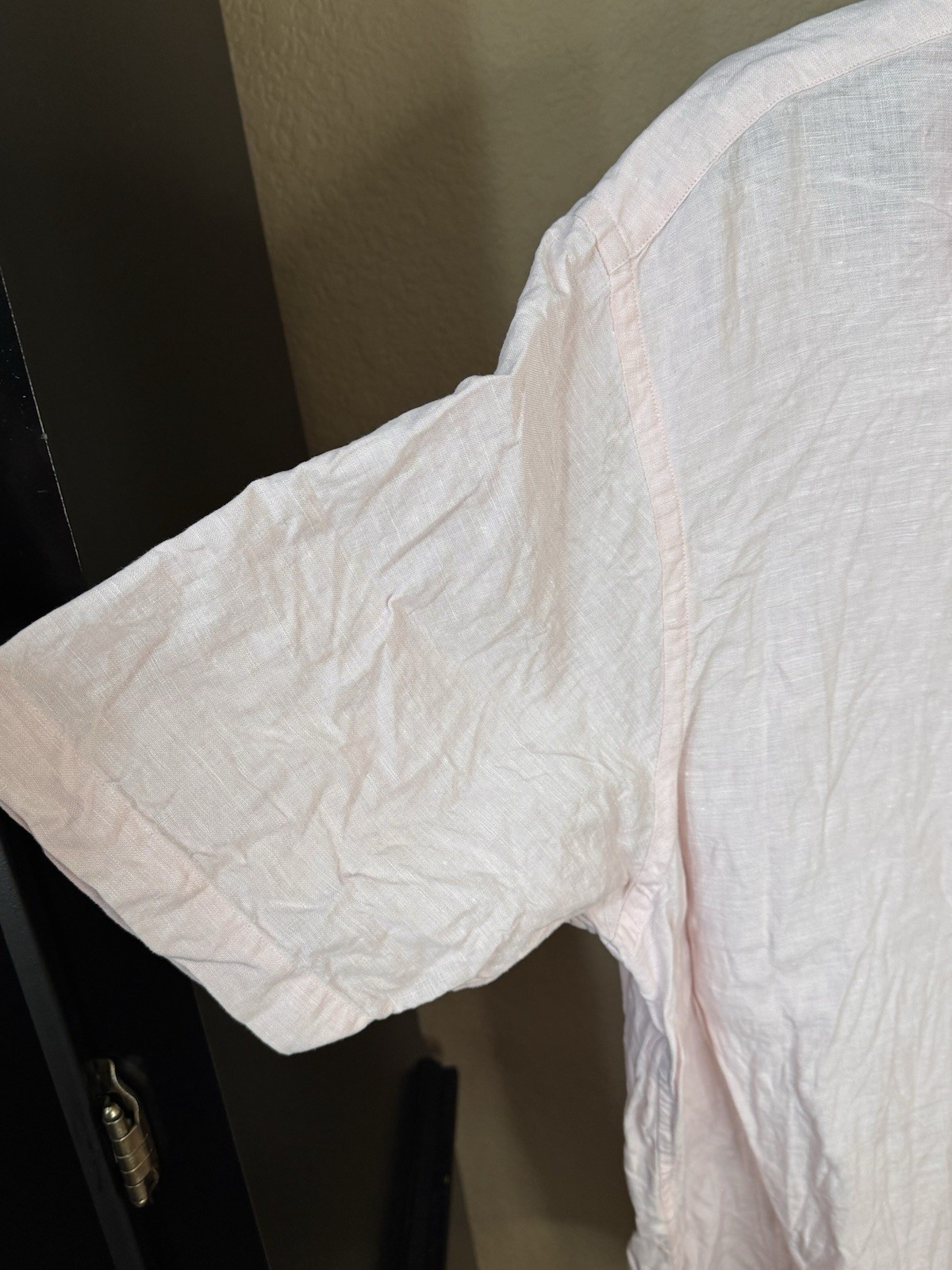 Nautica 100% Linen Short Sleeve Button-Up Shirt – Men’s XL