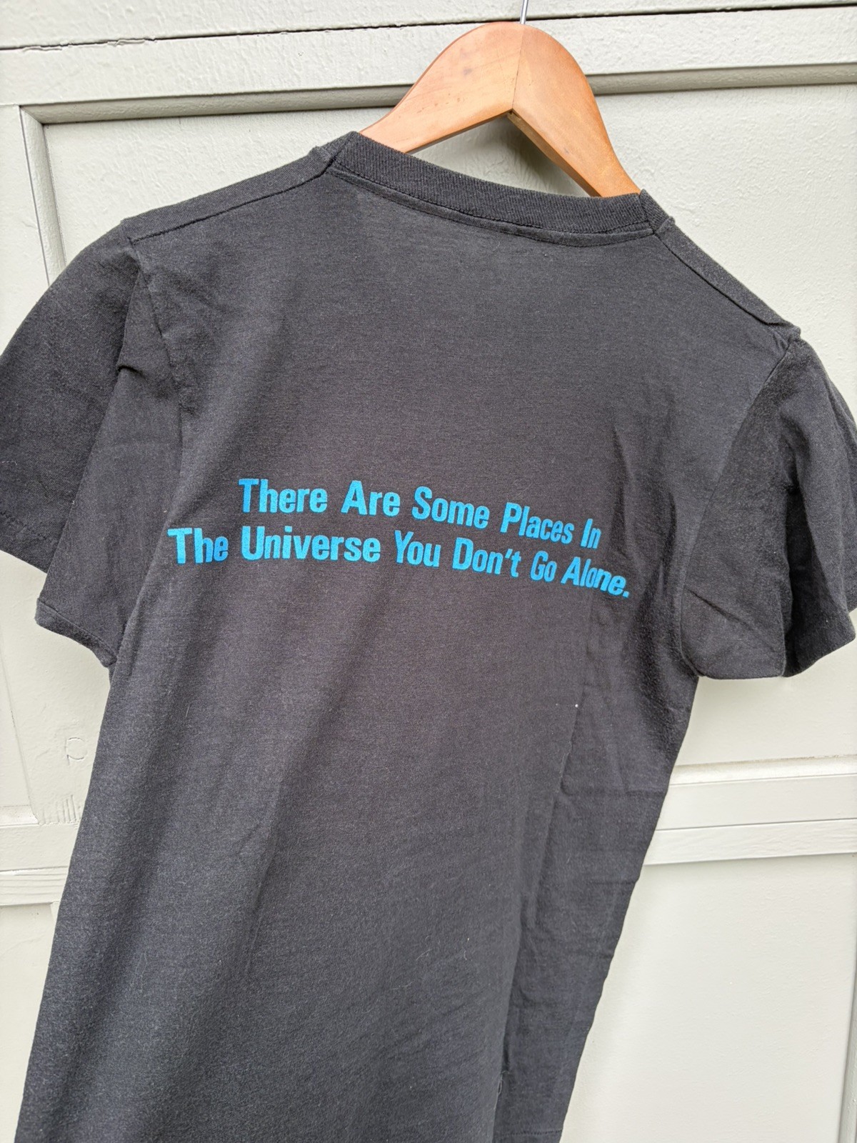 Vintage Aliens 1986 Movie Promo T Shirt Dark Navy Size Small