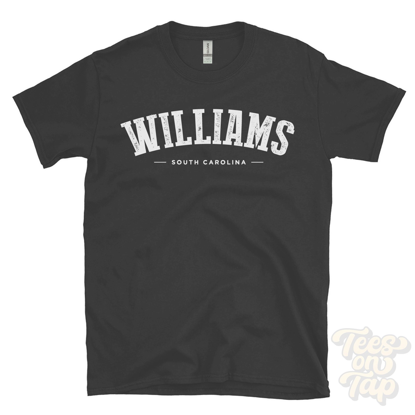 WILLIAMS SOUTH CAROLINA T-SHIRT Branchville Orangeburg USA retro varsity gift