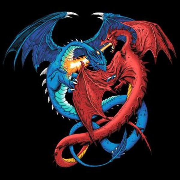 Duel Dragon T Shirt Choose Style & Size Up to 4XL 10465