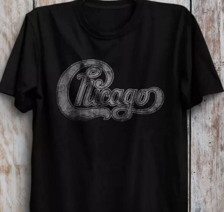 Vintage 80s Chicago Band Chicago Transit Authority shirt Peter Cetera,Terry Kath