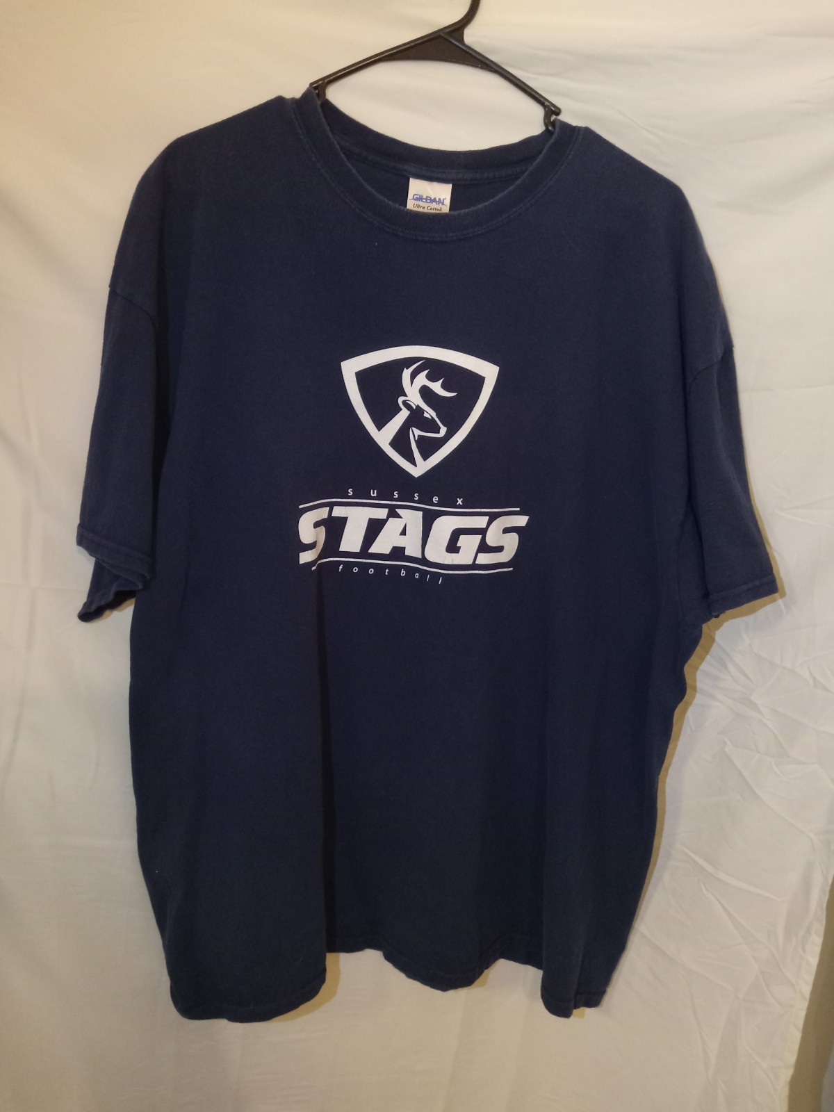 SUSSEX STAGS Football Mens XXL TEE.. See Note In Description