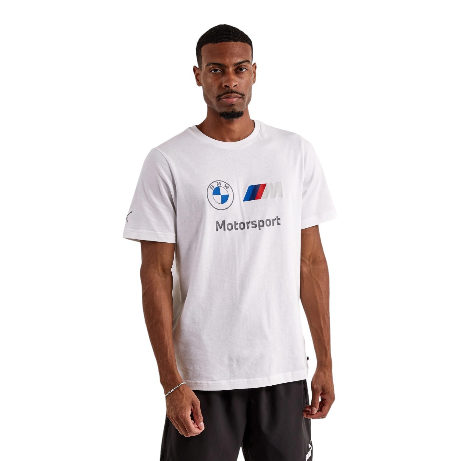 Puma BMW Motorsport MMS Essential Racer Logo T Shirt Men’s Size Medium