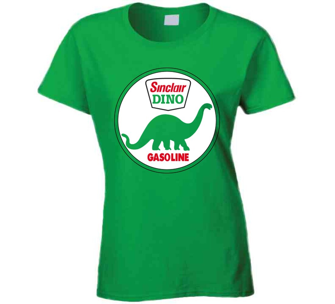 Dino Sinclair Dinosaur Oil Gasoline Retro T Shirt