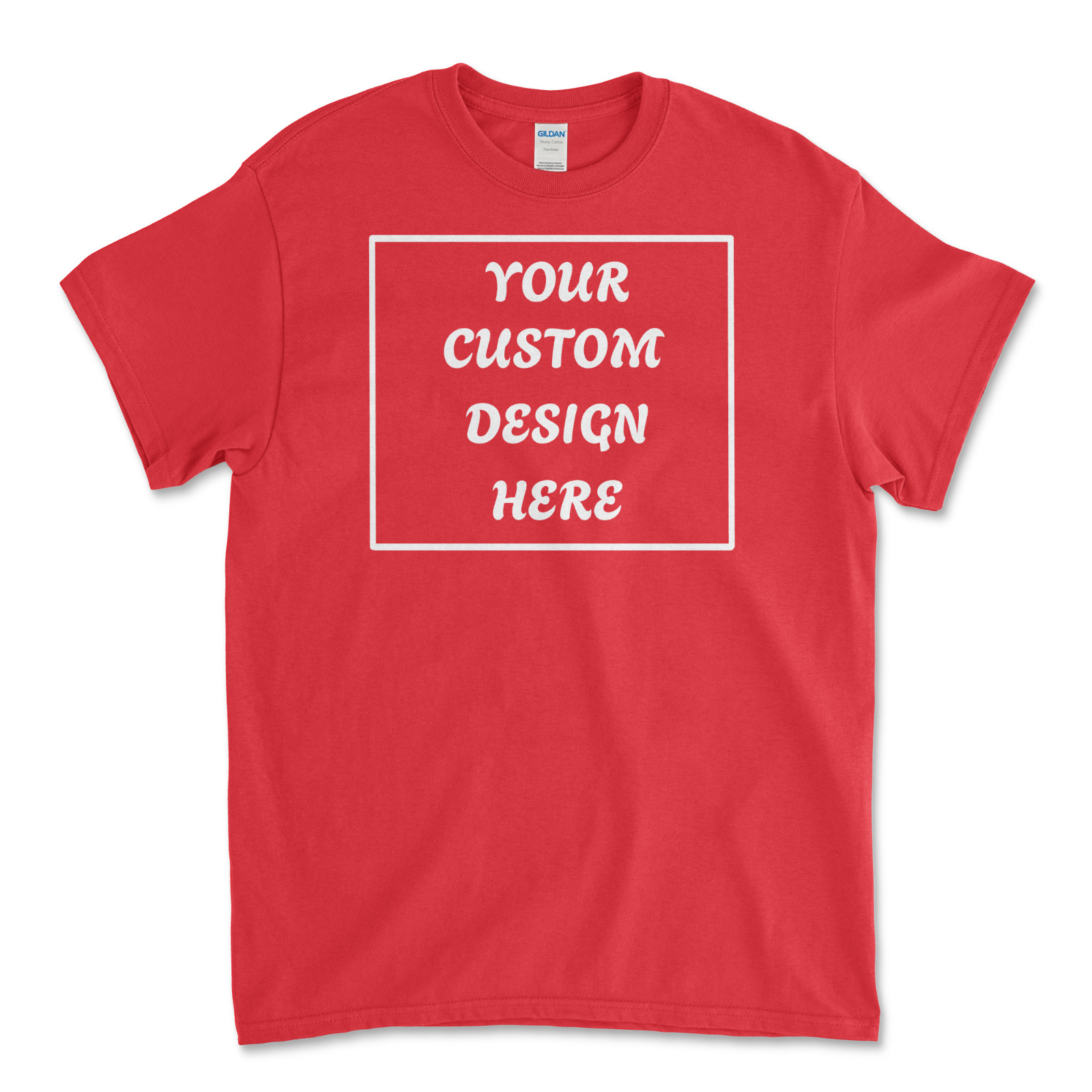 Personalized Custom T-Shirt Customized w/Photo, Text, Logo DTF on Gildan shirt