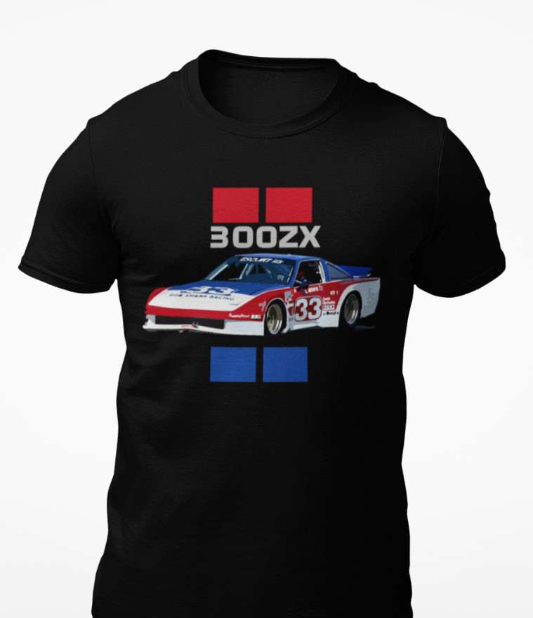 Paul Newman 300ZX Retro Race Car Short-Sleeve Unisex T-Shirt