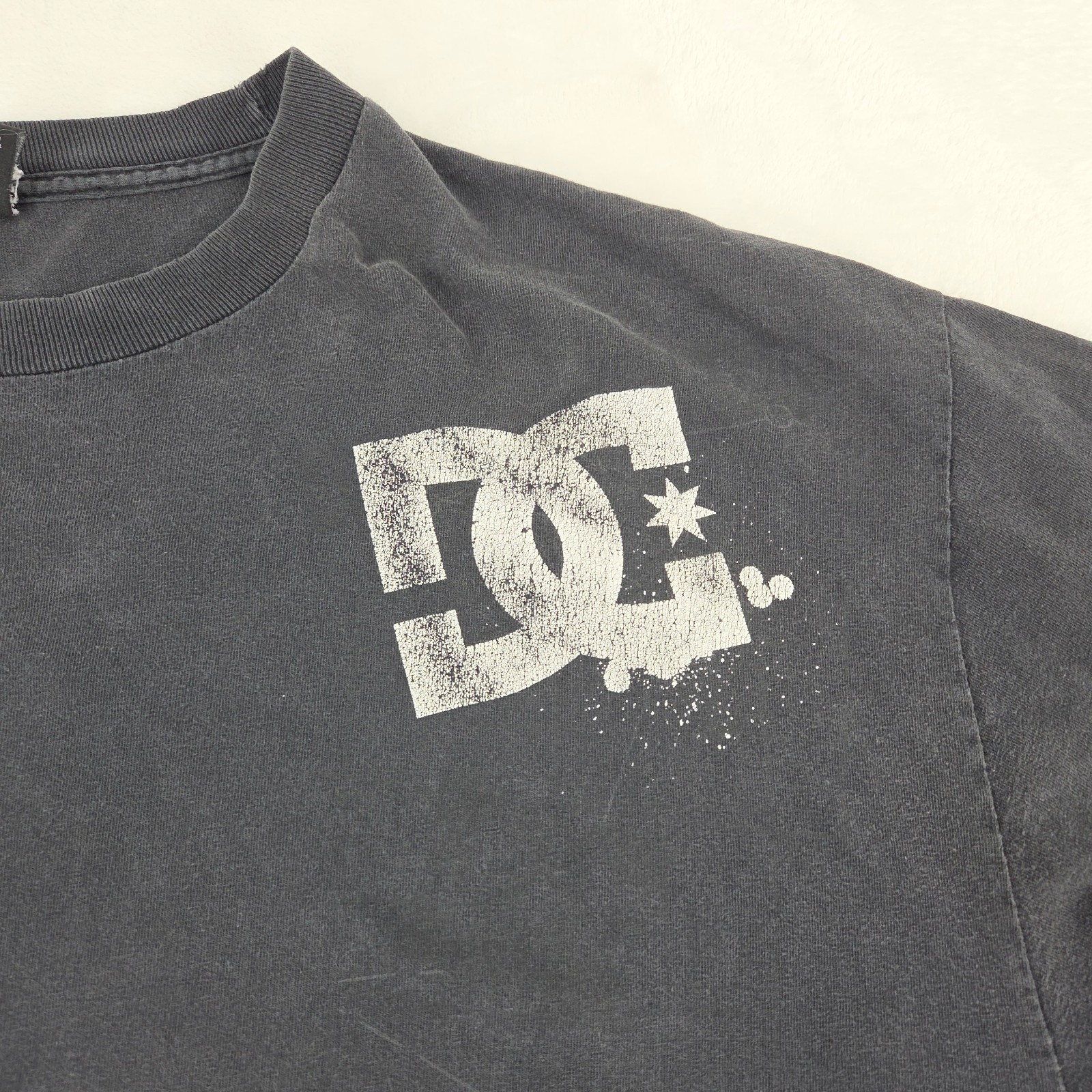 VTG Y2K DC Shoes Shirt Sz XXL Faded Worn Skate 2000’s See Pics